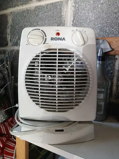 USED RONA-Branded Portable Electric Fan Heater, View more