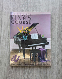 ALFRED'S BASIC ADULT PIANO COURSE LESSON BOOK LEVEL ONE