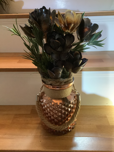 CUSTOM MADE SHELL CENTERPIECE, View more