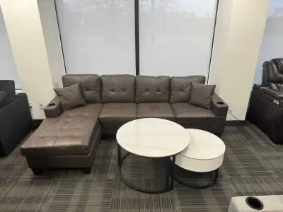 Brand New L-Shaped Sectional Sofa - Free Delivery, View more