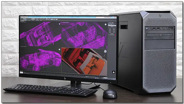 HP Z4 i9 W-2123 3.6/3.9GHz 16GB DDR4 1TB HDD in Desktop Computers in City of Montréal - Image 2
