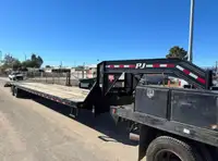  40 foot PJ  gooseneck equipment trailer 