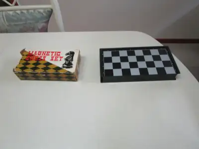 2 Magnetic Chess sets for $20 , READ THE WHOLE AD, View more