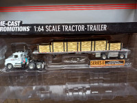 Diecast DCP truck set flatbed with load
