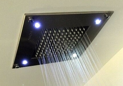 BLACK ENAMEL SHOWER HEAD in Bathwares in Kitchener / Waterloo - Image 4