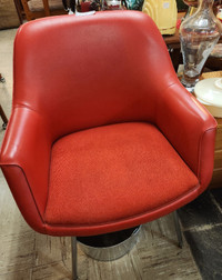 MCM Red Chair made in Ontario