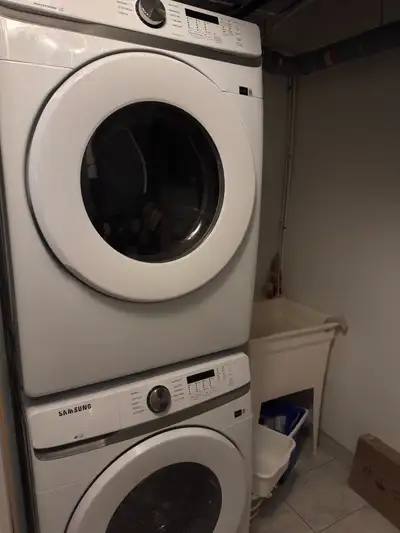 Samsung stackable washer and dryer, View more