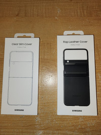 Samsung Galaxy z flip 4 covers (flap leather / cleam slim)