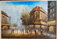 Impressionist Painting of Paris