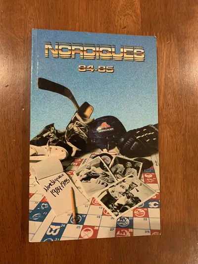 1984/85 Quebec Nordiques Media Guide , View more