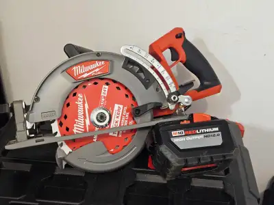 Milwaukee M18 Fuel 7-1/4" Rear Handle Circular saw 12.0 Battery, View more