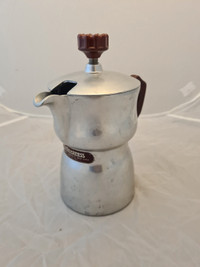 Vintage MCM Caffexpress Espresso Maker / Coffee Pot / Moka Pot