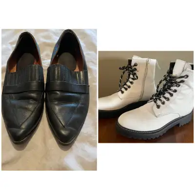 Ladies Combat Leather Boots & Shoes, View more