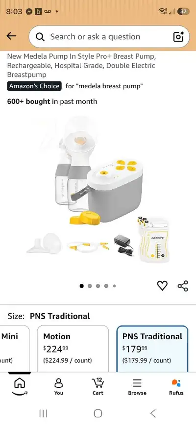 new breast pump, View more