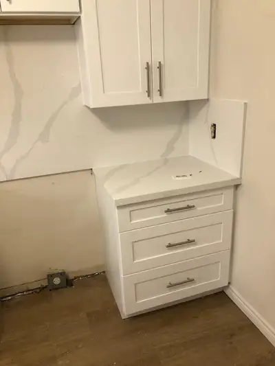 FREE MEASUREMENT FREE 3D DESIGN FREE ESTIMATE COUNTERTOP SERVICE CABINETS ARE IN STOCK SAME DAY PICK...