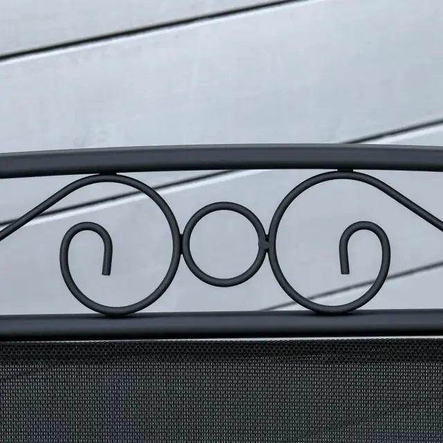 Outdoor Glider Bench with Coffee Table, Patio 2-Seat Rocking in Patio & Garden Furniture in Markham / York Region - Image 9