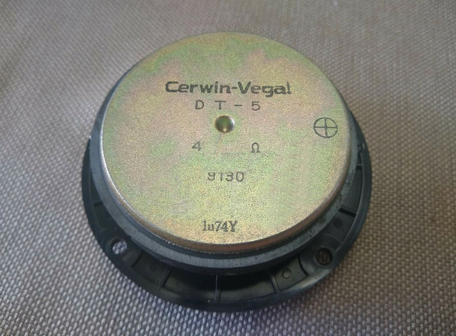 Cerwin Vega DT-5 Dome Tweeter - Pinacle of CV Dome Tweeters in Hardware, Nails & Screws in Saint John - Image 4