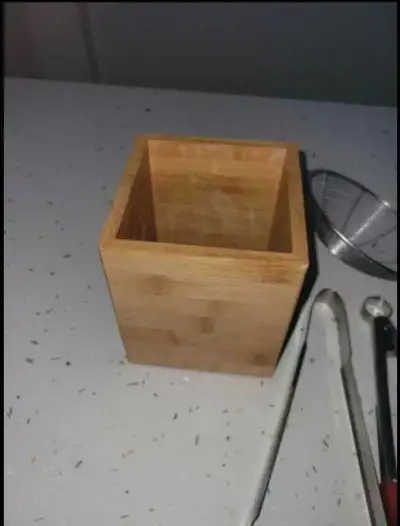 Bamboo turnable Utensil Holder, View more