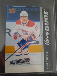 Carte  jumbo size de Cole Caufield