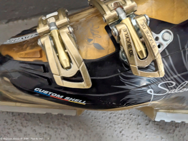 Woman Salomon Ski boots --  Energizer 85.  Size 25.0 or 8/8.5 in Ski in Ottawa - Image 4