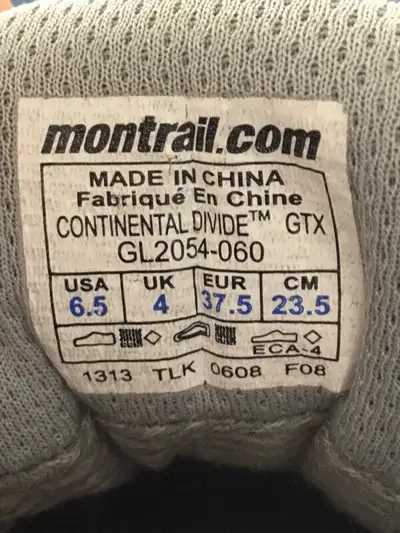 GORTEX MONTRAIL ladies running hiking shoes, View more