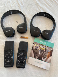 Chrysler Pacifica UConnect DVD Headphones and Remotes