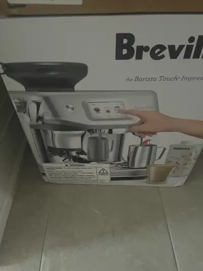 Breville impress espresso machine , View more