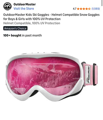 OutdoorMaster Ski Goggles, View more
