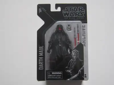 The Black Series, Darth Maul, NEW, MINT packaging, Buyer pays cash and picks up.