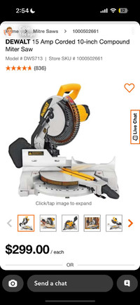 Brand new in box mitre saw.