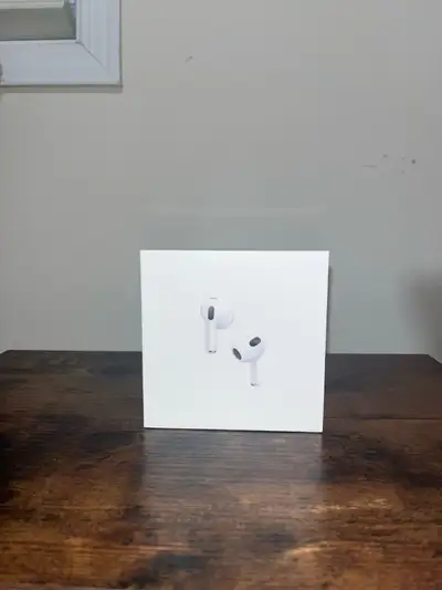 Apple AirPods 3rd Gen with Box & Charger - $120, View more