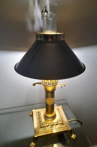 1950's Vintage Brass Lamp