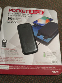 Pocket Juice Power Bank Recharger -Endurance -SPECIAL-$20 to $24