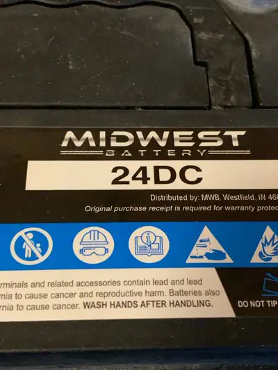 24 series regular vehicle batteries 550 cold cranking amps $100.00 each OBO