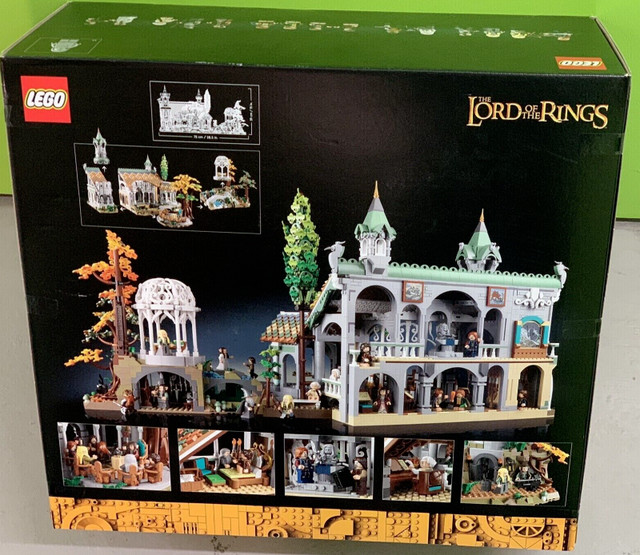 LEGO ICONS 10316   RIVENDELL  THE LORD OF THE RINGS BRAND NEW!!! in Toys & Games in Thunder Bay - Image 2
