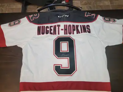 Signed Ryan Nugent-Hopkins Red Deer Rebels Jersey, View more