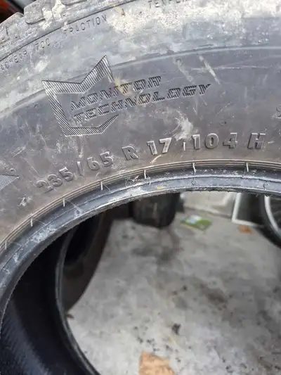 4 GENERAL EVERTREK GT all season tires 235 / 65 R 17 705-477-9775