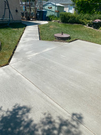 HOT TUB pads  / sidewalks/ patios/ driveways