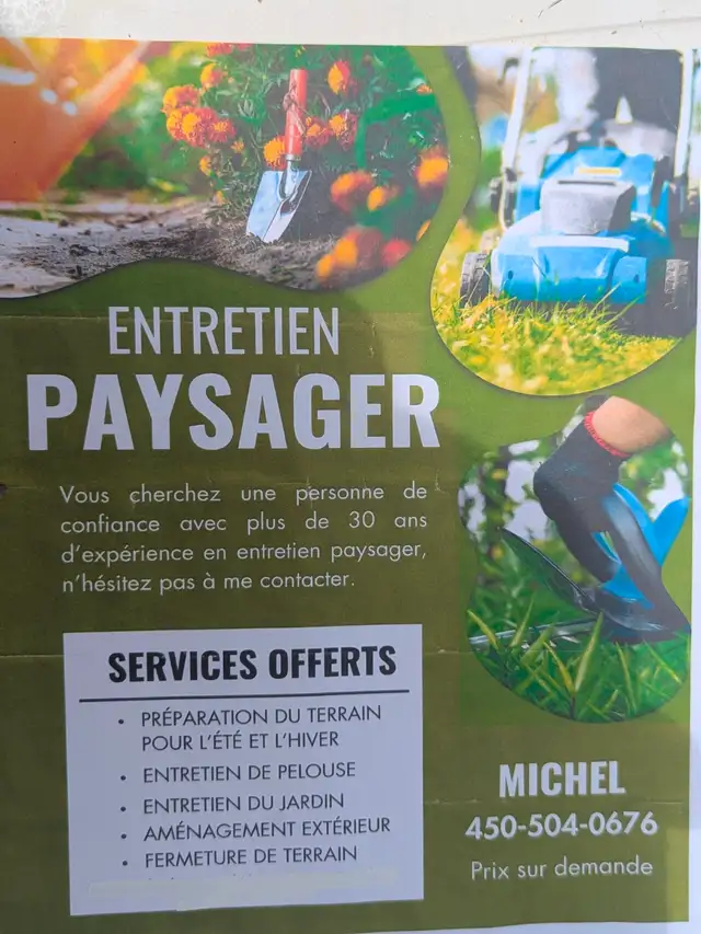 LANDSCAPING CONSULTATION