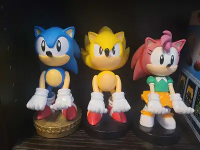 Sonic The Hedgehog Cable Guy figures, View more