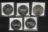 Chatham dollar coin set 1975 - 1979