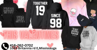 Custom hoodies/  for couples /family @specklesspro