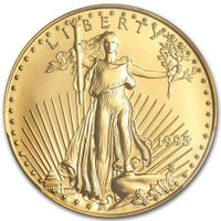 Pièce or American eagle/bullion gold 1995 1/4 oz key date no tax