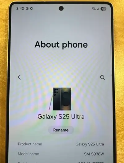 Samsung Galaxy S25 Ultra Mobile Phone, View more