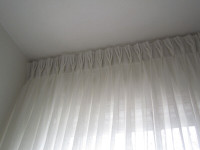 Pair of Sheer Polyester Curtains