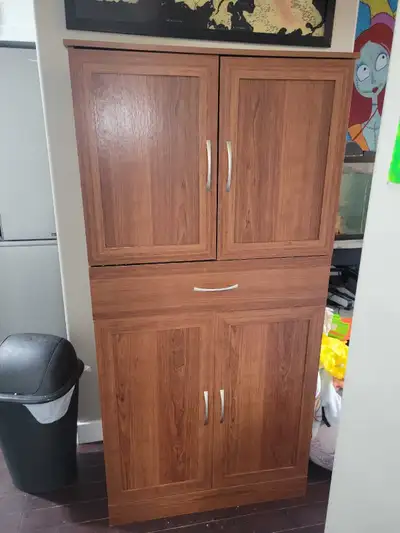 Wood Grain Storage Cabinet, View more