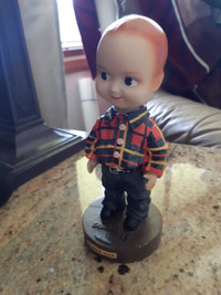 Buddy Lee Dungarees 7 1/2" Bobble head Collectible