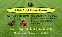  Small engine repair and services