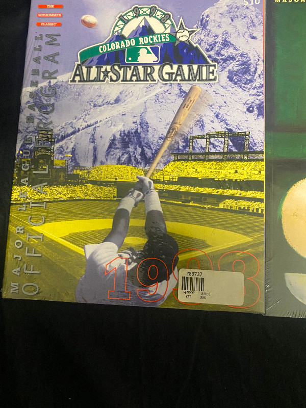 Brand New 1998-1999 MLB All Star Programs in Arts & Collectibles in Moncton - Image 3