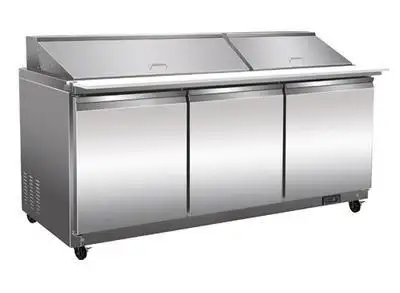 Brand New 72" Triple Door Mega Top Sandwich Prep Table, View more